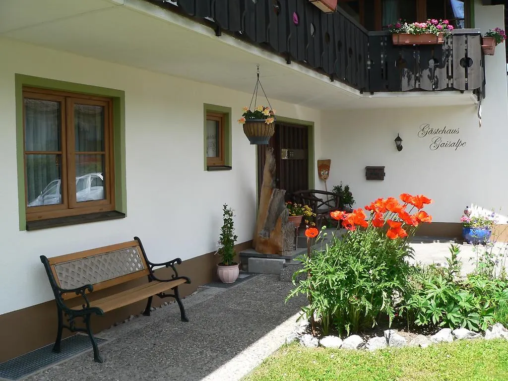 Apartment Gaestehaus Gaisalpe Fischen im Allgaeu